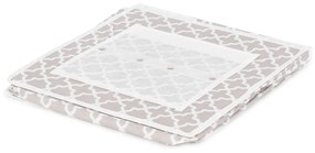 Bézs hatrekeszes függő rendszerező, szélesség 30 cm - Compactor