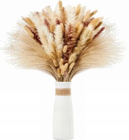 Díszfű Pampas Dekoratív Szárított Pampas Váza Fúvós Csokor