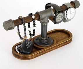 Fa ékszertartó, 30×15 cm