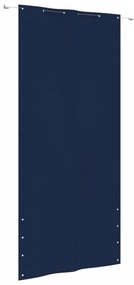 Kék oxford-szövet erkélyparaván 120 x 240 cm