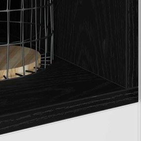 Konyhai alsó szekrény Riga Musta tammi 20 x 44,5 x 81,5 cm