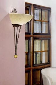 EGLO 86712 MESTRE Klasszikus Mennyezeti Lámpa Antik Bronz, Fehér, Arany E27 IP20