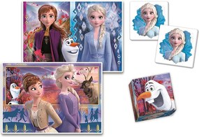 Disney Jégvarázs Seasons 4 az 1-ben játékgyűjtemény Clementoni