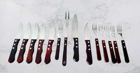 Evőeszköz készlet, steak kés készlet, 14 db-os Di Solle Sollewood