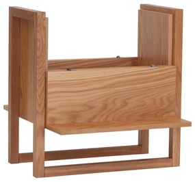 NewEst tölgyfa natúr színű bortartó szekrény 59x60 cm - Woodman