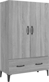 vidaXL szürke sonoma színű szerelt fa magasszekrény 70 x 31 x 115 cm