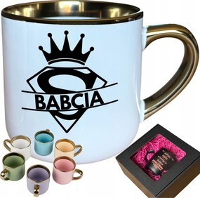 Nagymama napi ajándék bögre nagypapa mintával neki elegáns