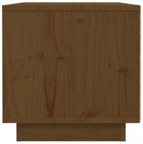 2 db mézbarna tömör fenyőfa éjjeliszekrény 40 x 34 x 35 cm