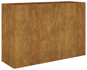 corten acél kerti magaságyás 120x40x80 cm