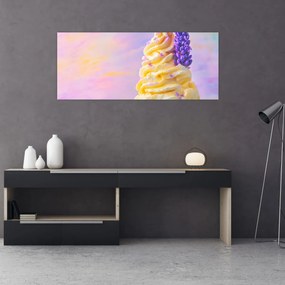 Kép - Levendulás fagylalt (120x50 cm)