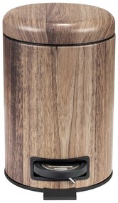 Acél pedálos szemetes 3 l Acacia – Wenko