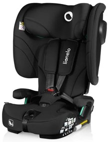 Lionelo - Összecsukható autósülés NELLY i-Size 76-150 cm Fekete karbon