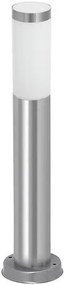 RÁBALUX 8263 INOX TORCH Modern Kültéri Állólámpa Szatin Króm E27 IP44