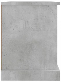 betonszürke szerelt fa TV-szekrény 73x35,5x47,5 cm