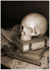 Poszterek 70x100 Koponya Varázspisztoly