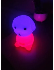LED RGB dimmelhető újratölthető gyermek éjszakai lámpa LED/2,5W/5V 3000K 1200 mAh kutya