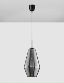 NOVA LUCE 9724101 VEIRO Egyágú Függesztett Lámpa Üveg E27 IP20