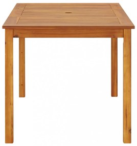 tömör akácfa kerti asztal 140 x 80 x 74 cm