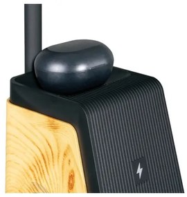 Immax 09000L - LED+CCT dimmelhető asztali lámpa Qi vezeték nélküli töltővel, IDEAL LED/8W/230V, bézs