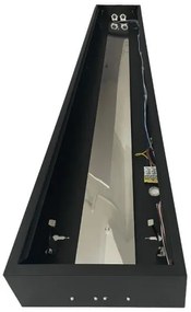 Fénycsöves lámpa T8 2xG13/18W/230V 120 cm fekete