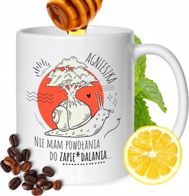 Bögre Ágnes Barátnőnek Ajándék Nyomtatott Fehér 330ml