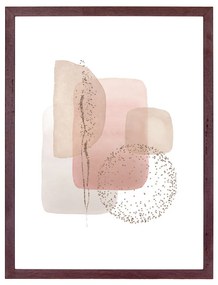 Aspen falikép szett, sötétbarna, 3 db