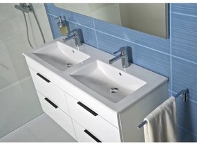 JIKA H4537621763001 - CUBE 80 cm fürdőszobai szekrény mosdóval, fehér