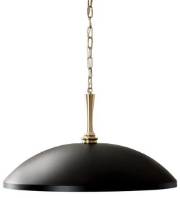 Kichler KL-DELAROSA-P-BK - Csillár láncon DELAROSA 1xE27/60W/230V fekete/réz