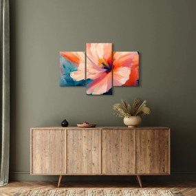 Kép - Festett virág (90x60 cm)