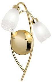 Orion - CARLA fali lámpatest 2xG9/28W/230V arany