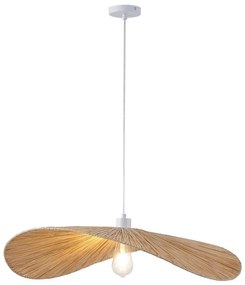 Eurolamp Csillár zsinóron CALYPSO 1xE27/40W/230V bambusz EU0399