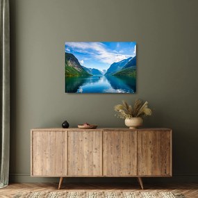 Üveg kép - Lovatnet-tó (70x50 cm)