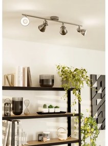 Eglo 96555 - LED Spotlámpa SERAS 4xGU10/3,3W/230V