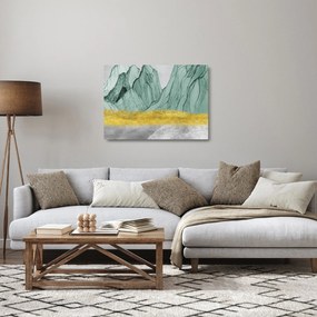 Üveg kép - Smaragdhegység N⁰1 (70x50 cm)