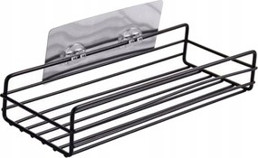 Öntapadós fürdőszobai konyhai zuhanypolc loft falra, fém