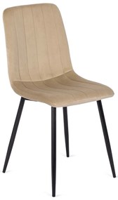 Bézs Bársony Étkezőszék IBIS