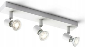 Rendl Trica III fehér fali/mennyezeti lámpa 3xGU10, 230V, fém