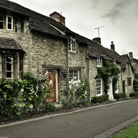 Poszter 30x30cm Régi kőház, Assaf Frank