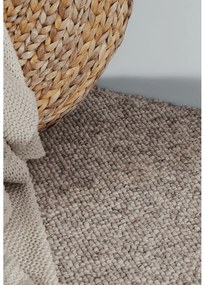 Szürke-krémszínű mosható futószőnyeg 80x240 cm Rocco Dark Cream – Elle Decoration