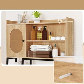 Polcos wc feletti tárolószekrény