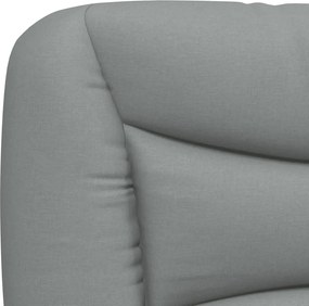 világosszürke szövet fejtámla párna Hvar 120 cm