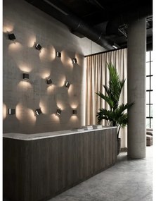 Nordlux - LED Fényerőszabályozható fali lámpa TURN LED/13,8W/230V fekete