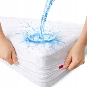 Vízálló lepedő hálóval 120x200 cm lengyel orvosi védőlepedő pl