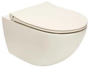 Függő WC VitrA Sento SmoothFlush üléssel, hátsó hulladékkal 7848-020-6147