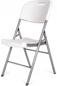 kerti szék 27x47x114cm Oblo acél/PH összecsukható Piros/fehér