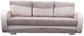 Mara új 3-as kanapé, barna-bézs