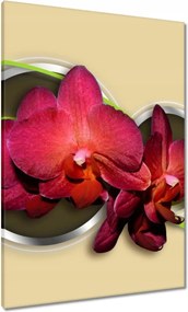 Vászonkép 70x100 Virágok Absztrakt