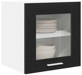 Függő szekrény Riga 2 pcs Fekete tölgy 40 x 31 x 40 cm Faanyag