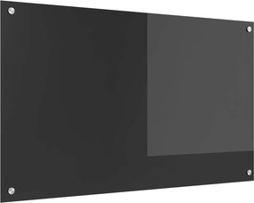 vidaXL Konyhai splashback Sötétszürke 100 x 60 cm edzett üveg