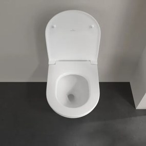Villeroy & Boch 4670T901 - Függesztett WC SoftClose ülőkével SUBWAY kerámia/fehér